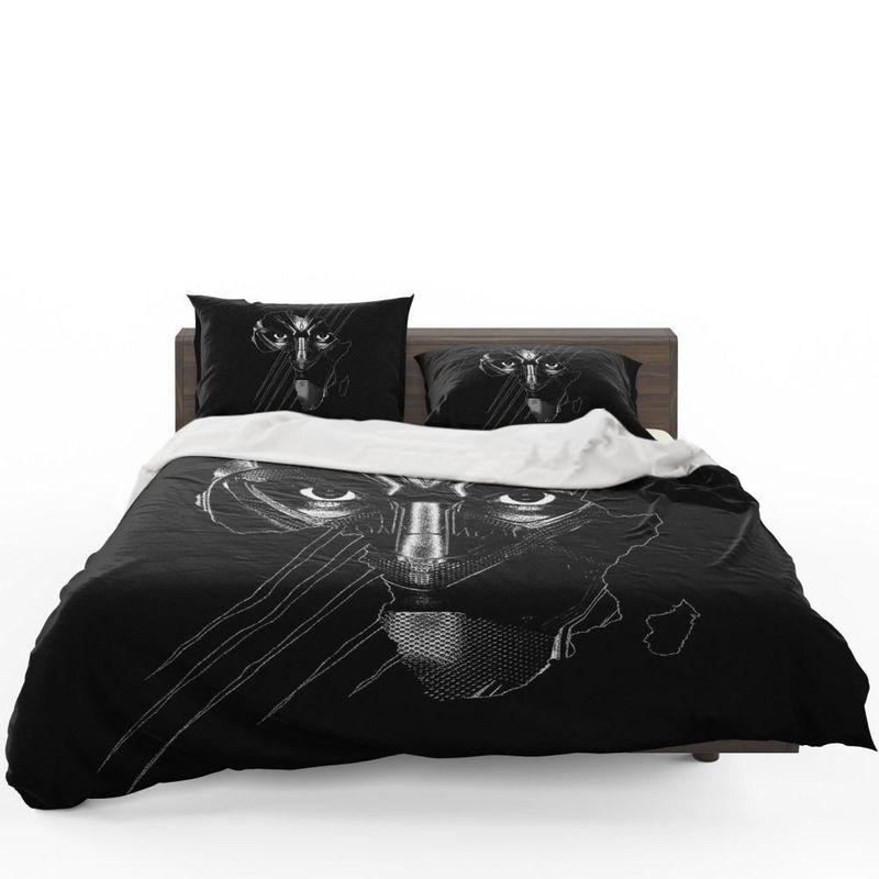 The Face Black Panther Avenger Bedding Set