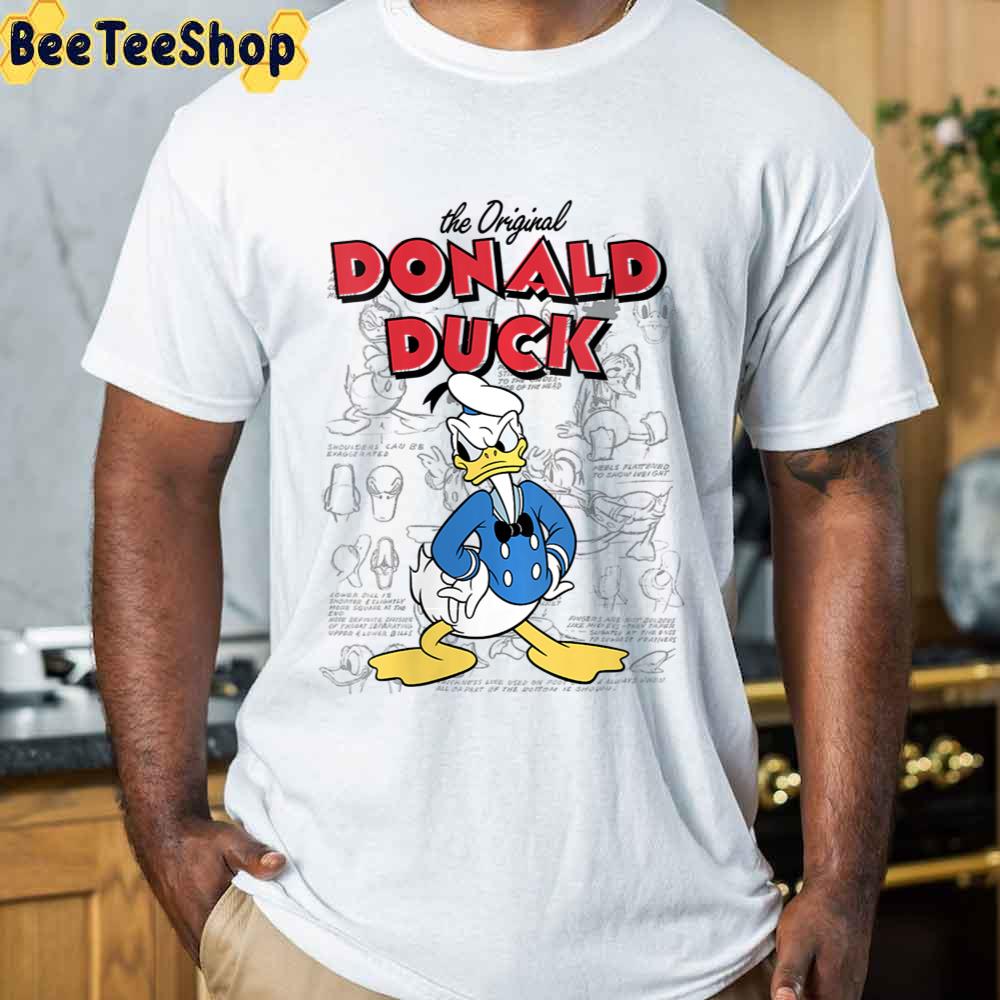 The Original Duck Friend Of Mouse Portrait Unisex T-Shirt