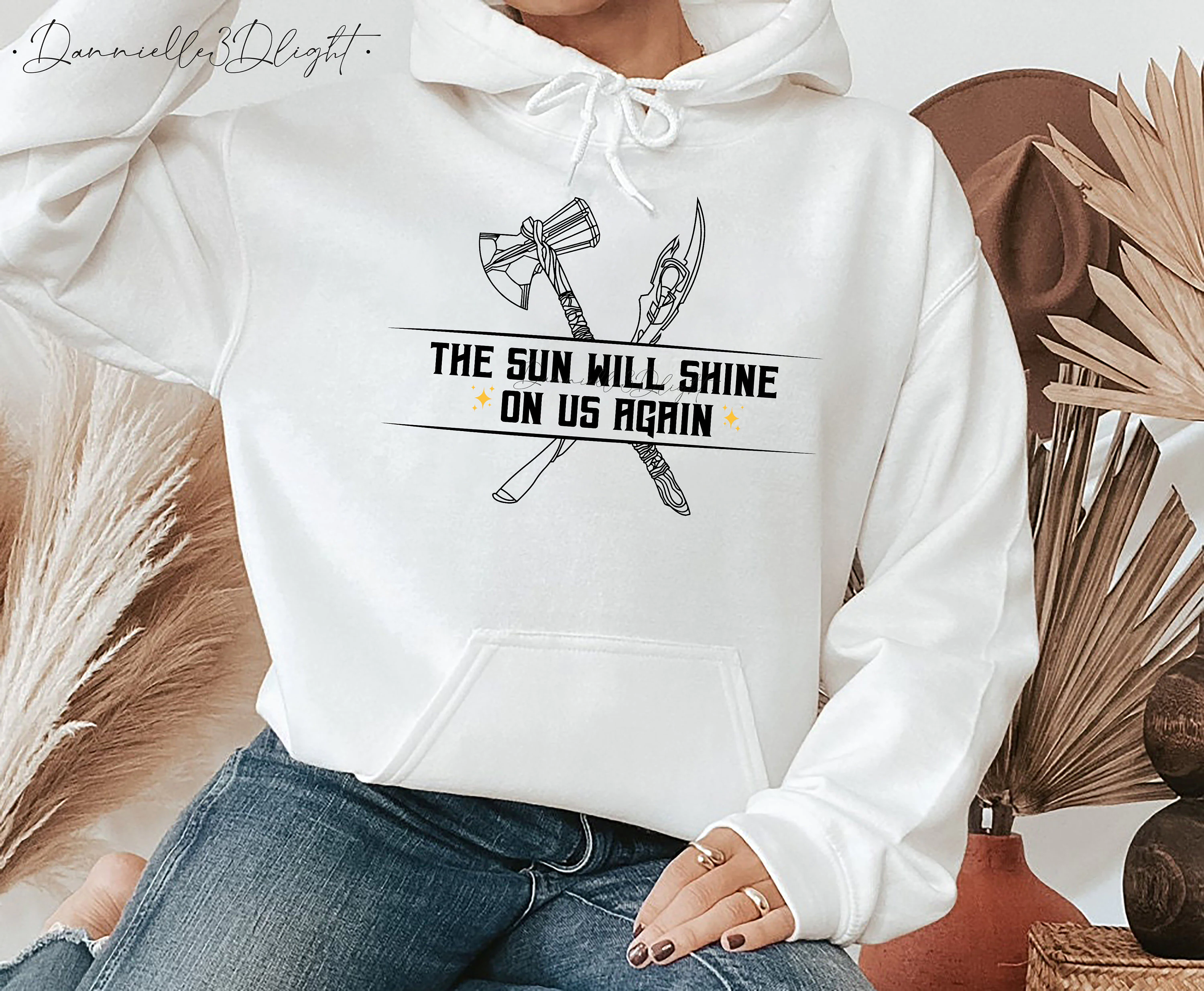 The Sun Will Shine On Us Again Sweatshirt, Loki Thor Shirt, Avengers End Game, Loki Sweatshirt, Thor Sweatshirt, Asgard, Odinson, Laufeyson