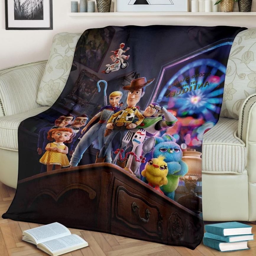 Toy Story Fleece Blanket Gift For Fan, Premium Comfy Sofa Throw Blanket Gift 3