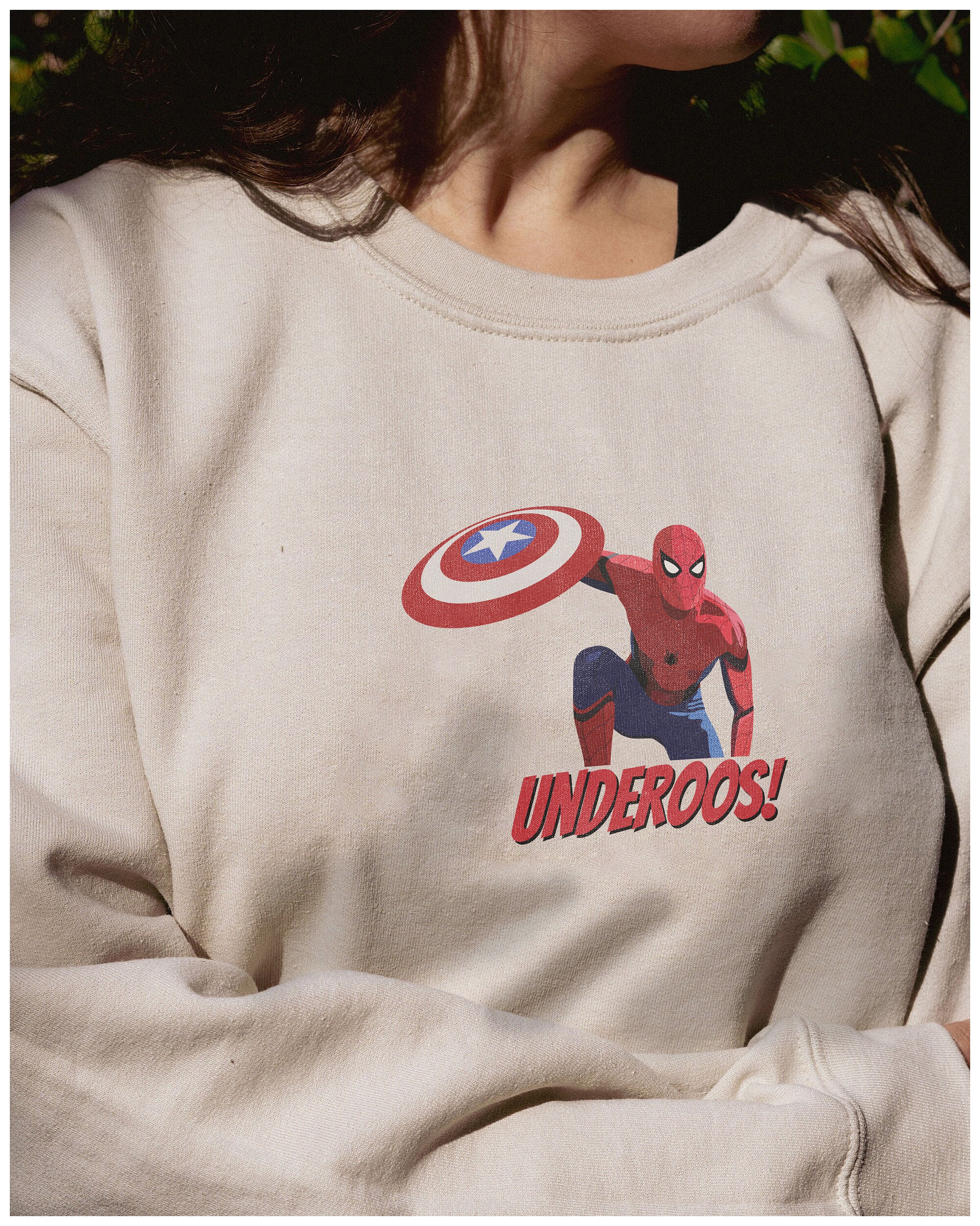 Underoos Spider Man Unisex Sweatshirt - Beeteeshop