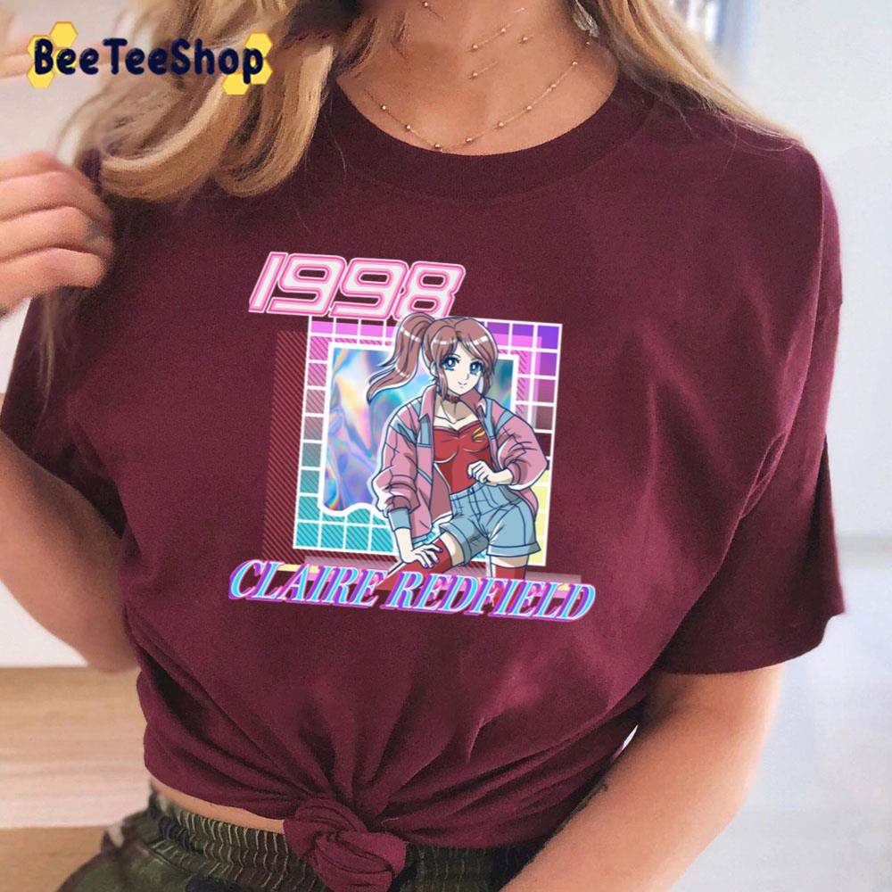 Vaporwave 1998 Claire Redfield Unisex T-Shirt