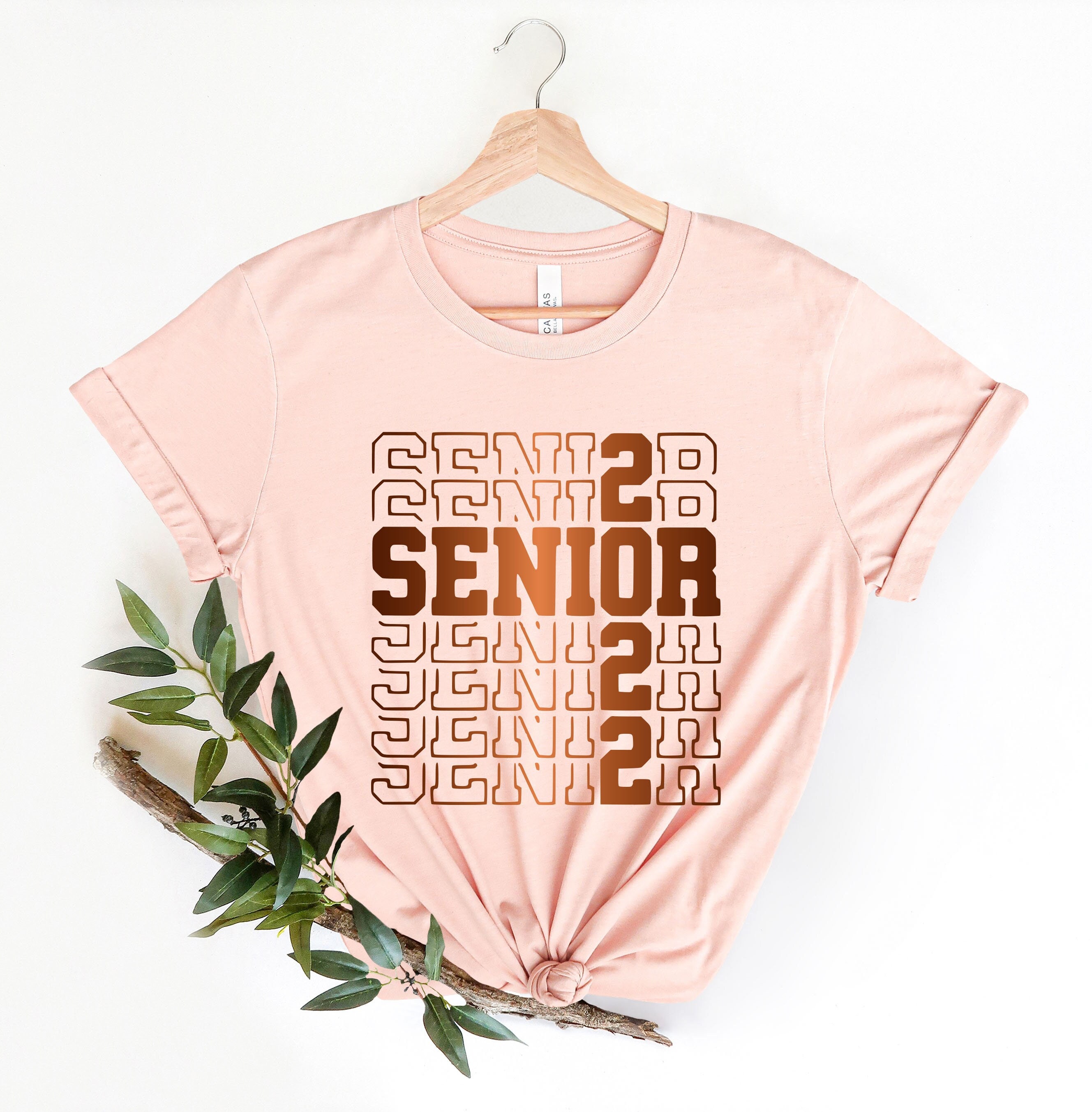 Vintage Art Text Senior 2022 Graduation Day Unisex T-Shirt