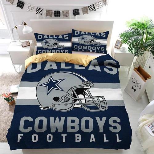 Vintage Dallas Cowboys Football Logo Bedding Set