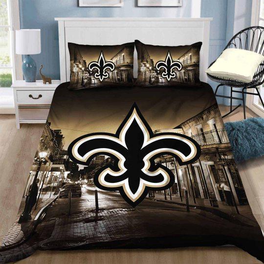 Vintage New Orleans Saints Bedding Set