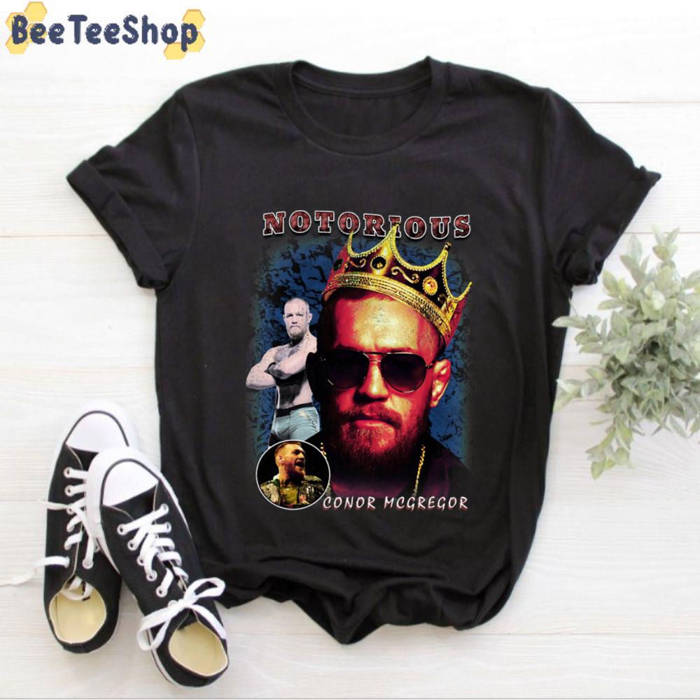 Vintage Notorious Conor Mcgregor Biggie Style Rapper Unisex T-Shirt