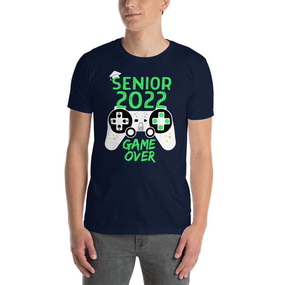 Vintage Senior 2022 Game Over Graduation Day Unisex T-Shirt