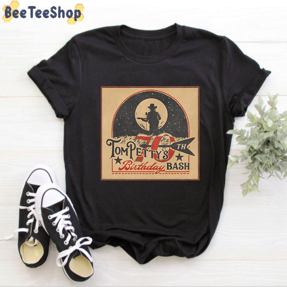 Vintage Tom Art Petty 70th Birthday Bash Unisex T-Shirt