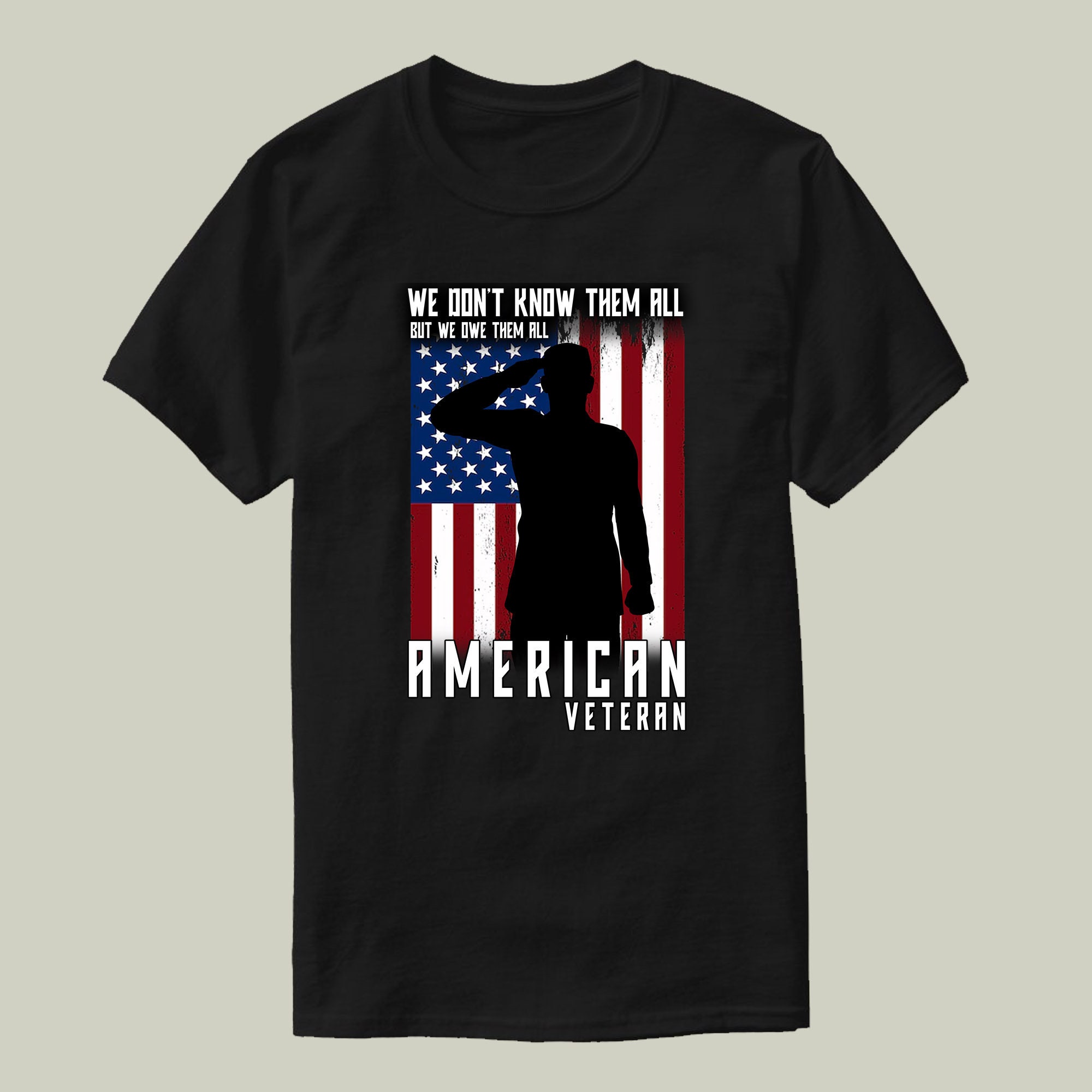 We Don’t Know Them All But We Owe Them All American Veteran Memorial Day Unisex T-Shirt