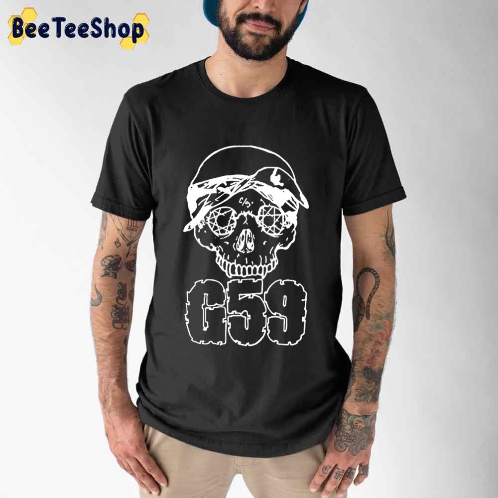 White Skull G59 America Unisex T-Shirt