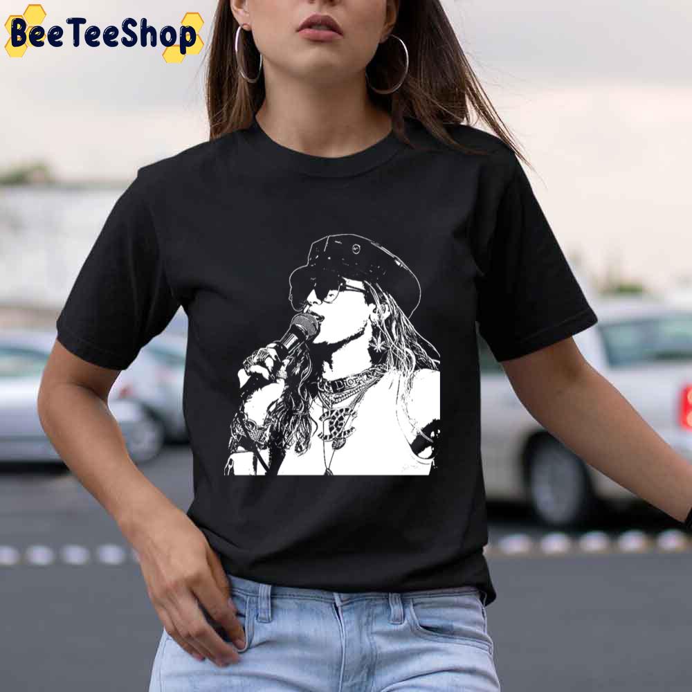 White Style Miley Cyrus Stage Unisex T-Shirt