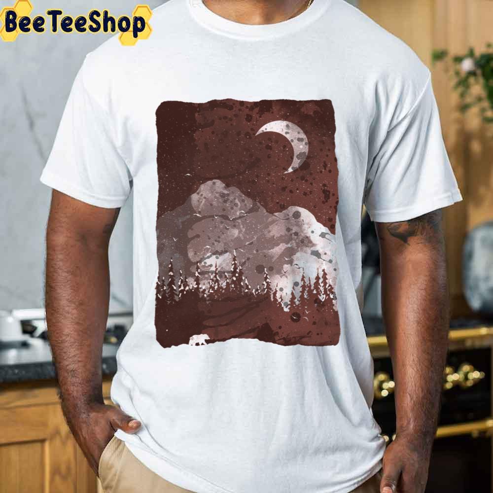 Winter Finds The Bear Unisex T-Shirt