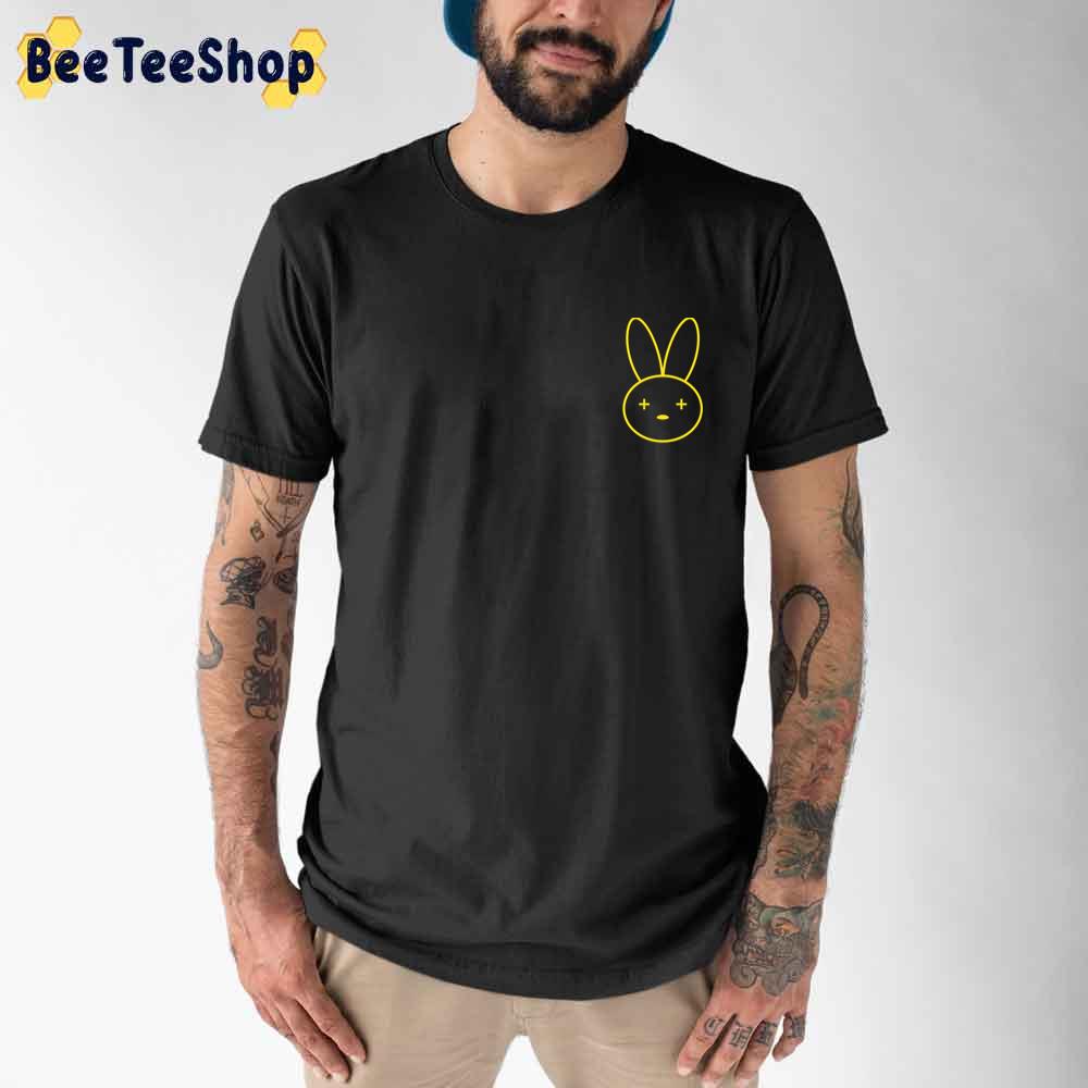 Yellow Bad Bunny Logo Unisex T-Shirt