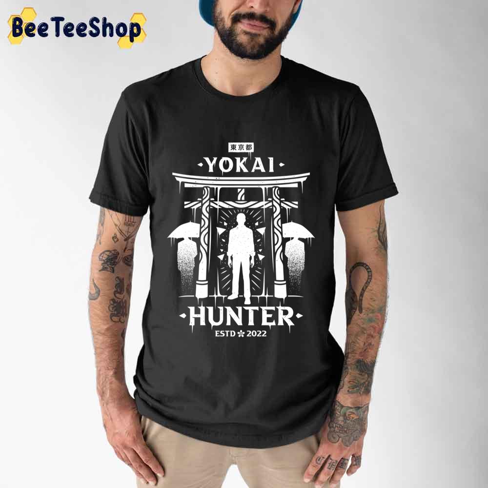 Yokai Hunter Estd 2022 Fighting Yokai In Tokyo Unisex T-Shirt