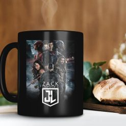 Zack Snyder’s Justice League Mug Dc Comic Lover Gift Justice League Coffee Mug Premium Sublime Ceramic Coffee Mug Black