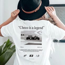 Sergio Pérez Checo Is A Legend Miamigp F1 Unisex T-Shirt