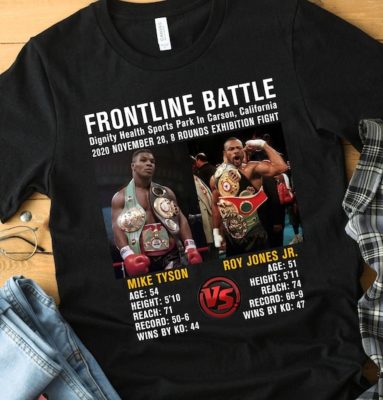 Mike Tyson Vs Roy Jones Jr Unisex T-Shirt