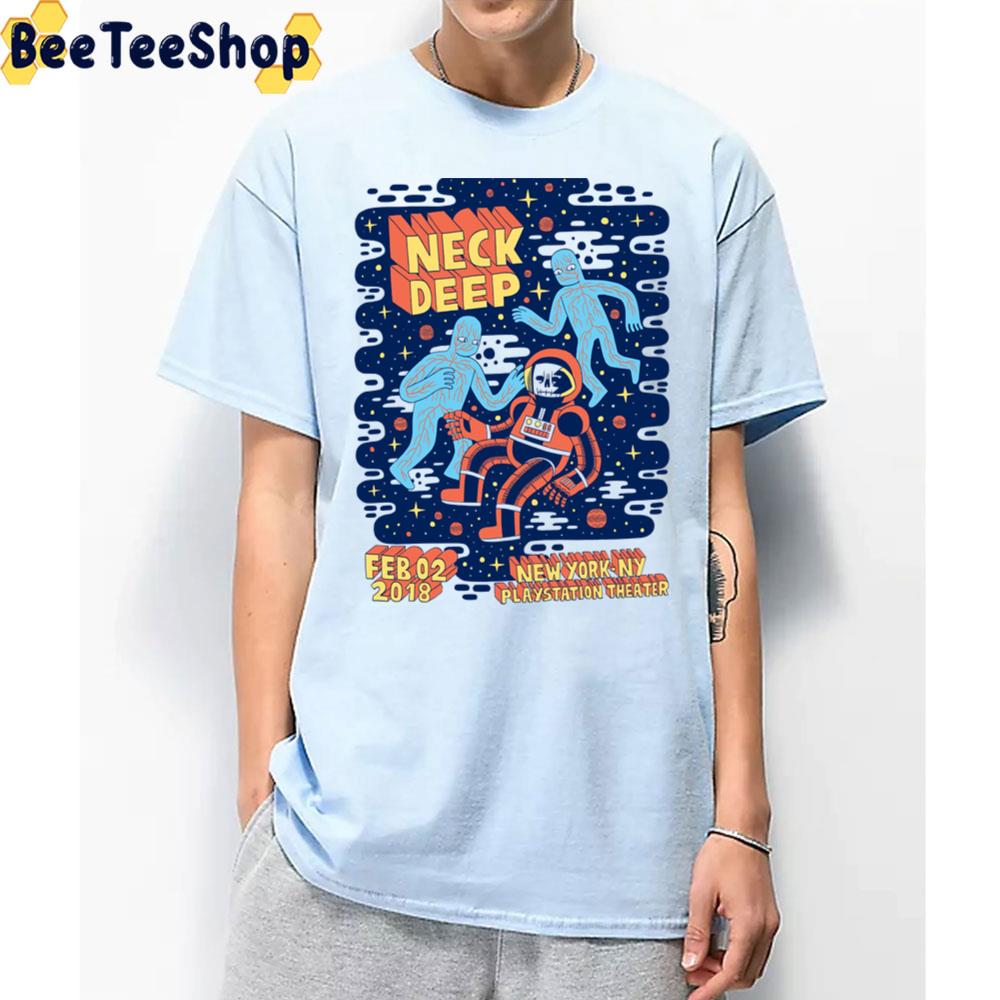 2018 Tour Neck Deep Band Unisex T-Shirt