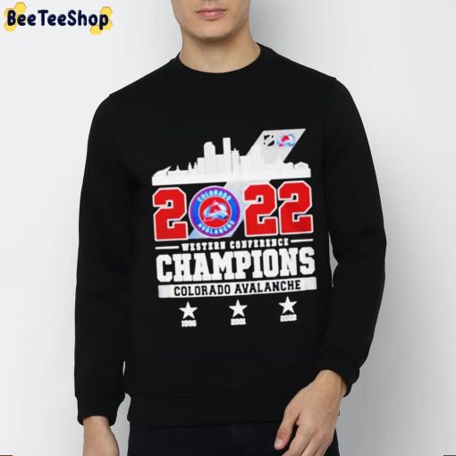 2022 Western Conference Champions Colorado Avalanche Unisex Hoodie