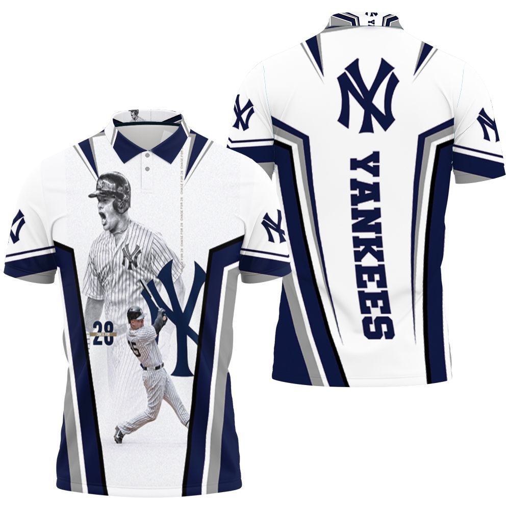 25 New York Yankees Gleyber Torres Chase For 28 Polo Shirt All Over Print Shirt 3d T-shirt