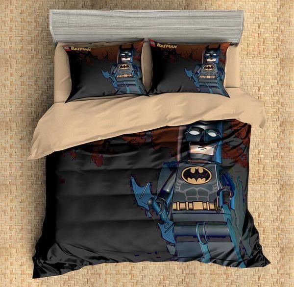 3d Lego Batman Superhero Bedding Set