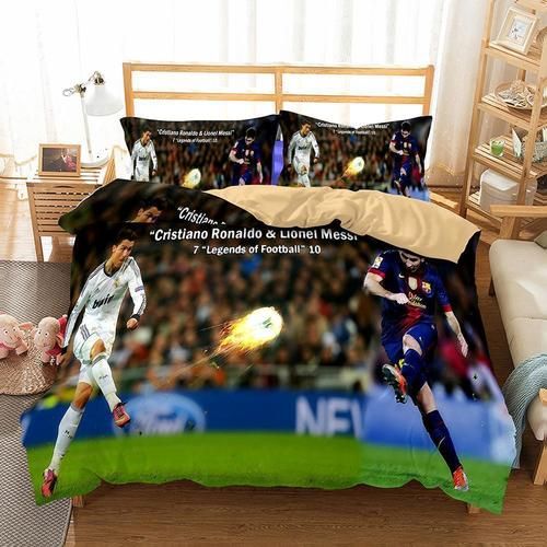 3d Mattress Football Team Bedding Sets-Duvet Covers Real Madrid With Cristiano Ronaldo