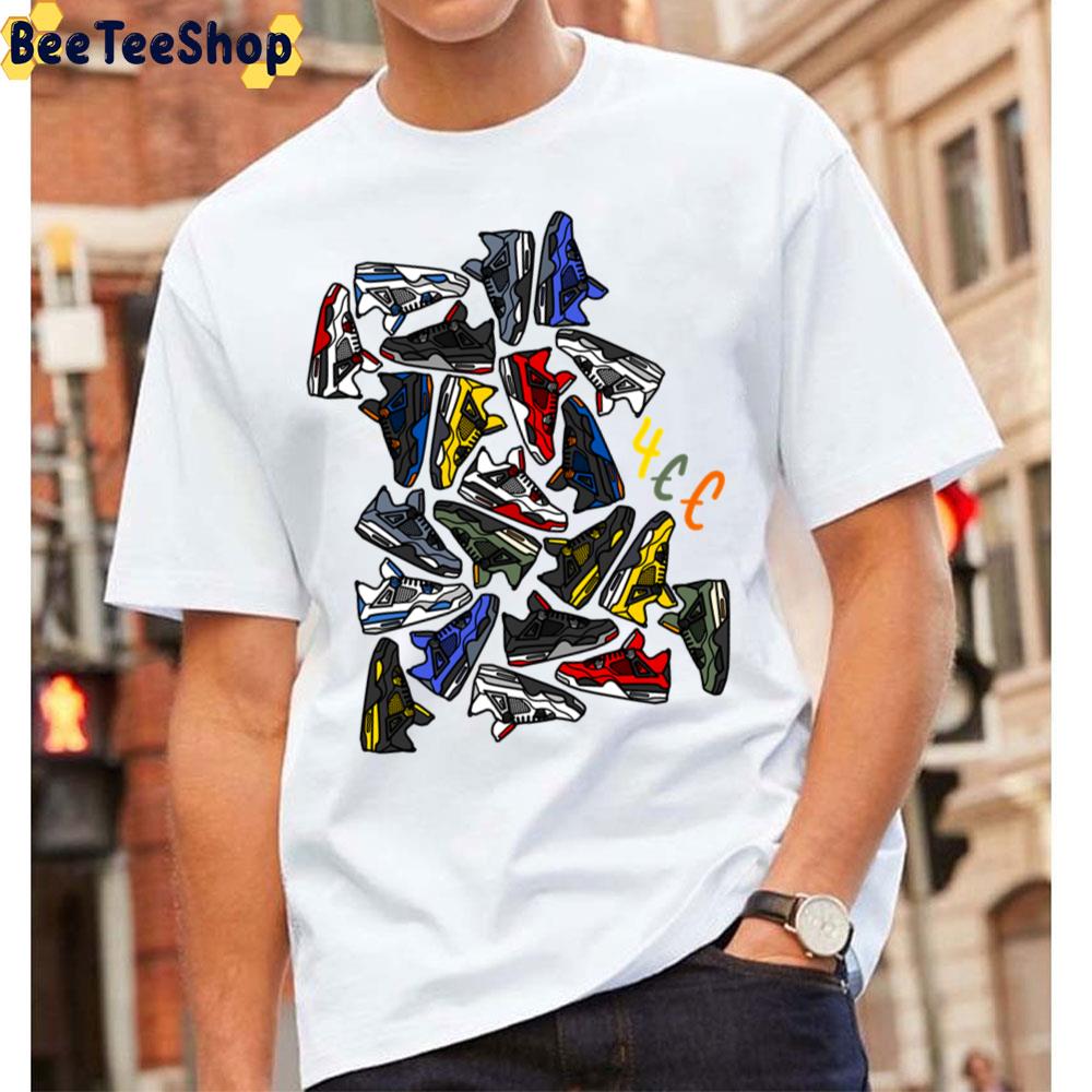 4ee Shoes Pattern Unisex T-Shirt