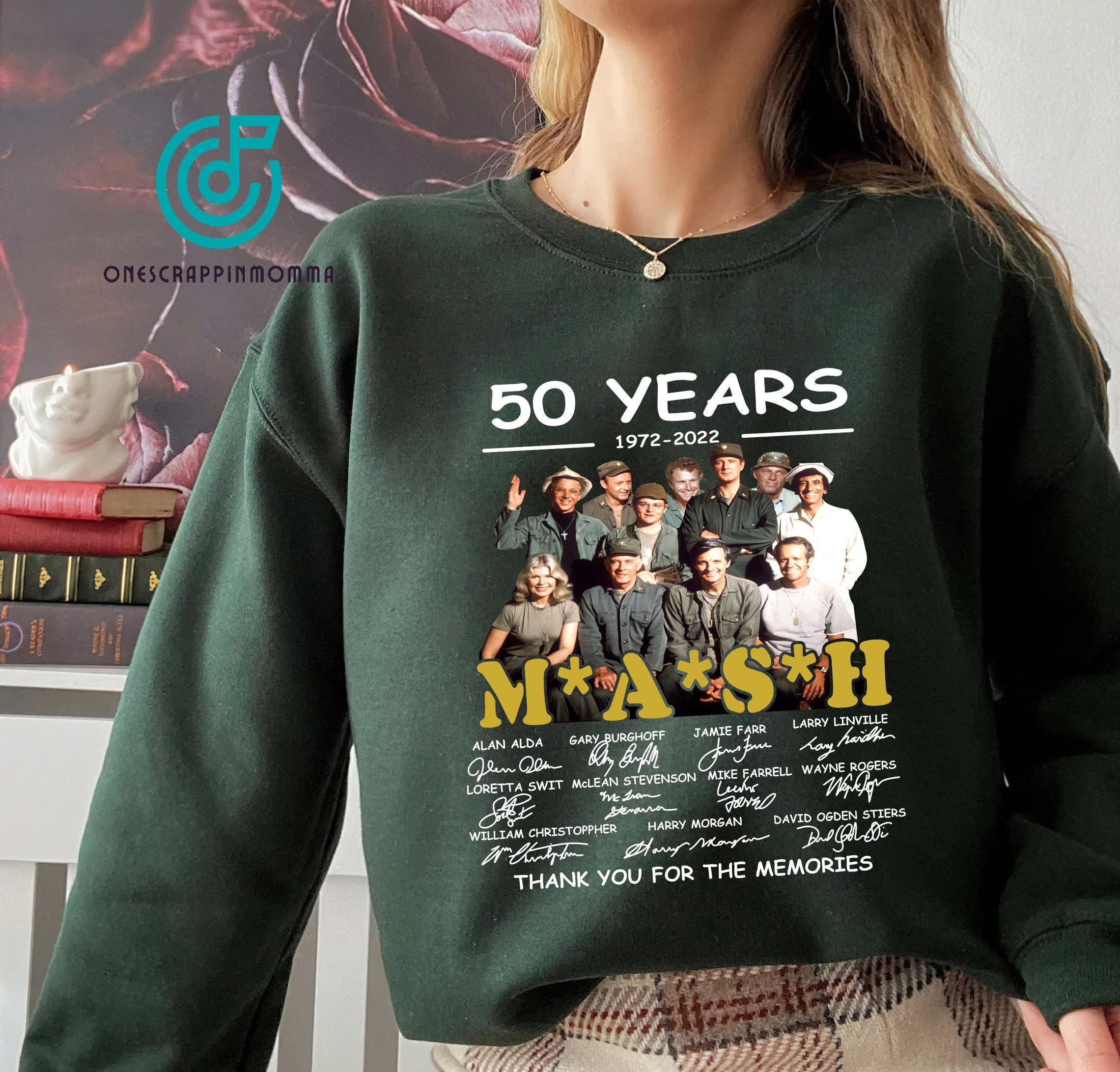 50 Years Mash 50th Anniversary 1972-2022 Thank You For The Memories Unisex Sweatshirt