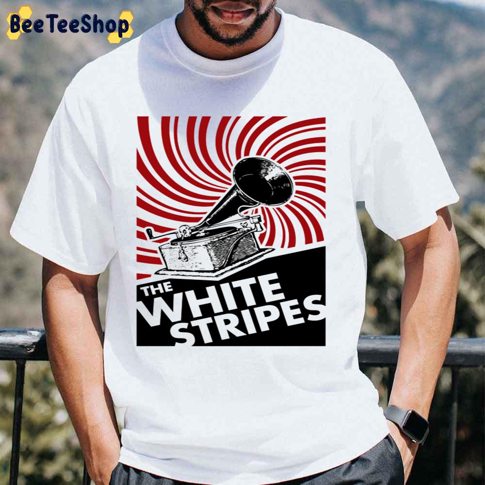 80’s Retro Art The White Stripes Unisex T-Shirt