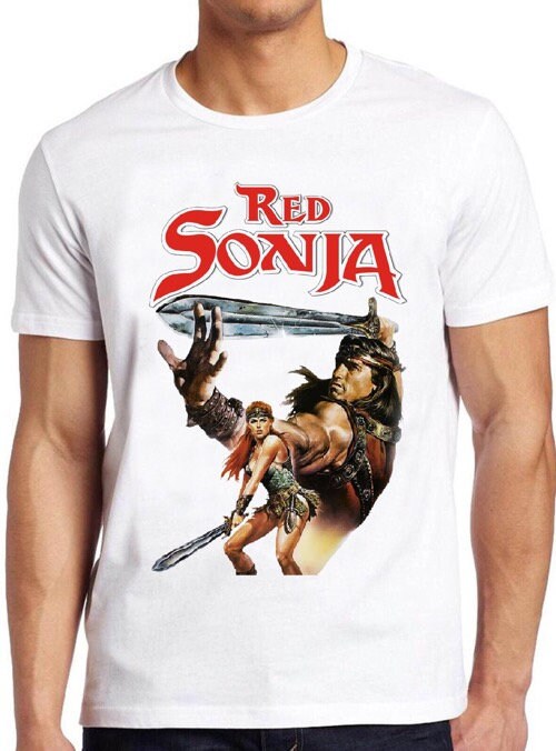 80’s Vintage Art Movie Red Sonja Unisex T-Shirt