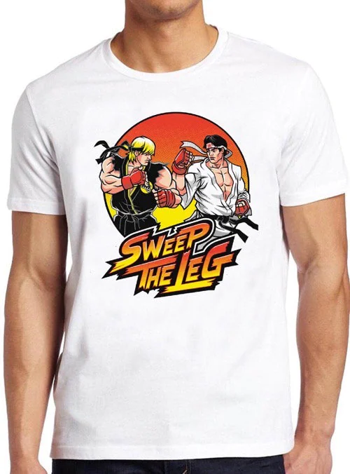 80’s Vintage Art Sweep The Leg Unisex T-Shirt