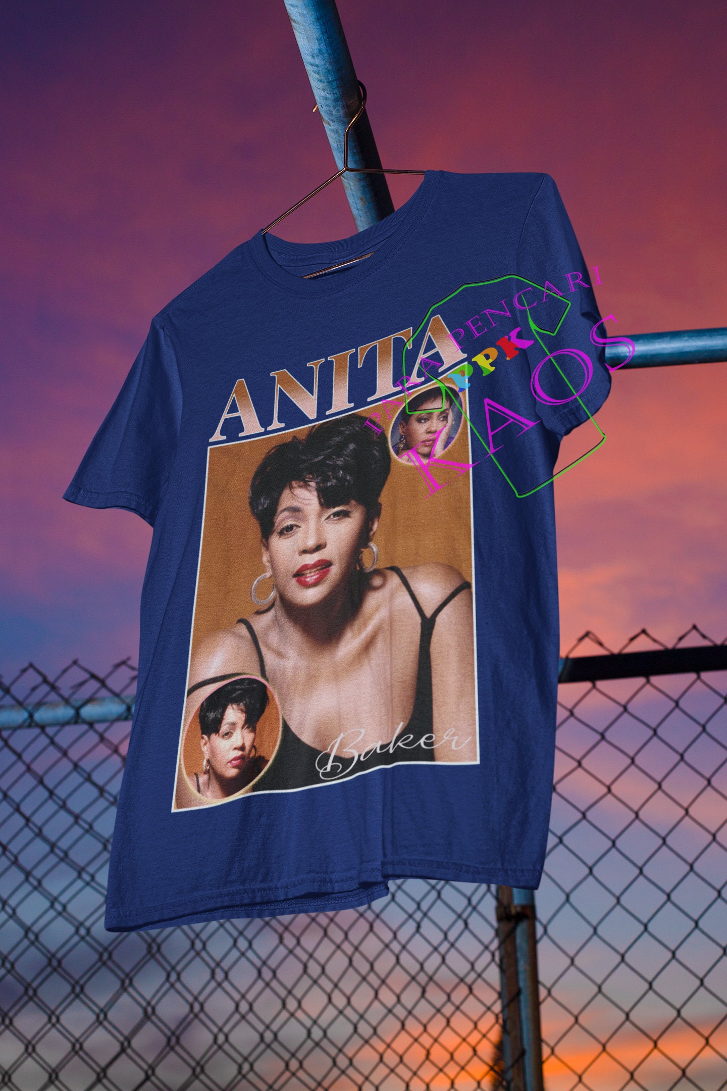 90’s Vintage Art Anita Baker Unisex T-Shirt