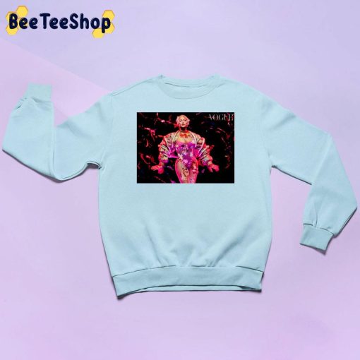 Beyoncé British Vogue Pink Style Unisex Sweatshirt