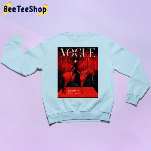 Beyoncé Turns Up The Heat British Vogue Unisex Sweatshirt