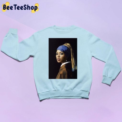 Beyoncé With A Pearl Earring Beyoncé Renaissance Art Unisex Sweatshirt