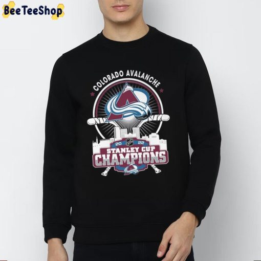 Colorado Avalanche Hockey 2022 NHL Stanley Cup Finals Champions Unisex T-Shirt