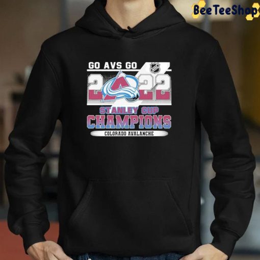 GO AVS GO 2022 Stanley Cup Champion Colorado Avalanche Denver Unisex T-Shirt