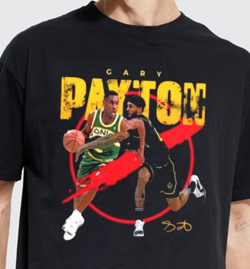 Vintage Art Gary Payton Vs Gary Payton Ii Unisex T-Shirt