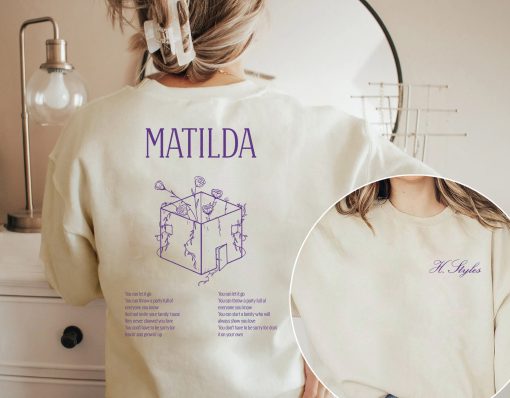 Matilda Harry House Track List Harry Styles New Unisex Sweatshirt