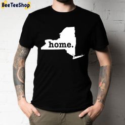 Home TShirt Shark Tank New York State Map Unisex T-Shirt