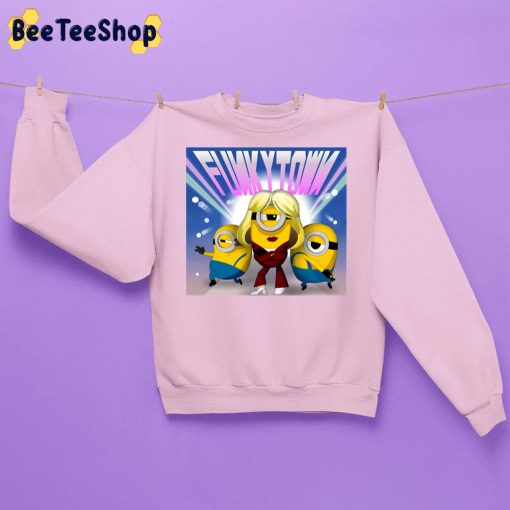 Minions The Rise Of Gru Soundtrack St. Vincent Funkytown New 2022 Unisex Sweatshirt