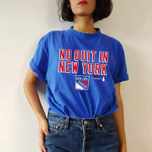 No Quit In New York Ny Rangers Finals 2022 Hockey Unisex T-Shirt