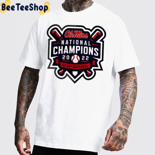 Ole Miss National Champions NCAA Baseball 2022 Unisex T-Shirt