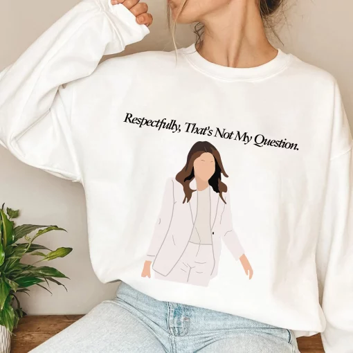 Respectfully That’s Not My Question Camille Vasquez Just For Johnny Depp Unisex T-Shirt