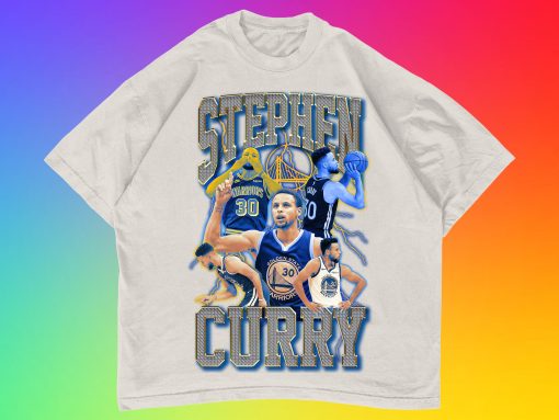 Stephen Curry Basketball Vintage Art Unisex T-Shirt