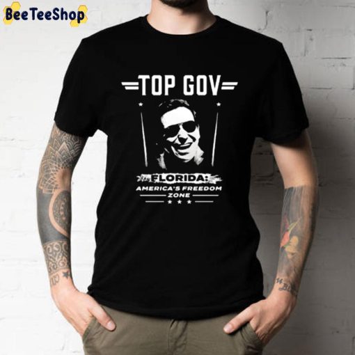 Top Gov Florida America’s Freedom Zone Unisex T-Shirt