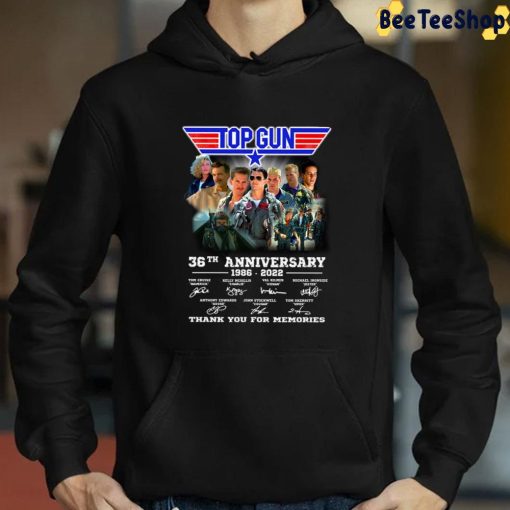 Top Gun 36th Anniversary 1986 2022 Thank You For The Memories