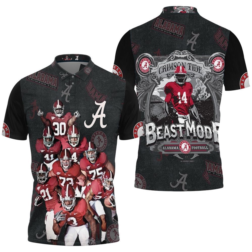 Alabama Crimson Tide Best Of The Best Polo Shirt All Over Print Shirt 3d T-shirt