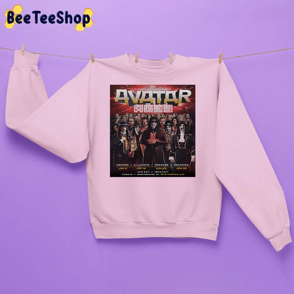 An Impossible Concert Experience Avatar Ages Unisex Sweatshirt