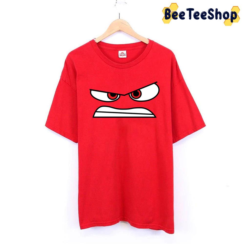 Anger Face Inside Out Moive Unisex T-Shirt